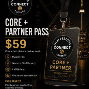 Film Festival Connect 2026 Core and Partner Pass poster