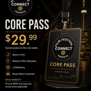 Film Festival Connect 2026 Core Pass poster