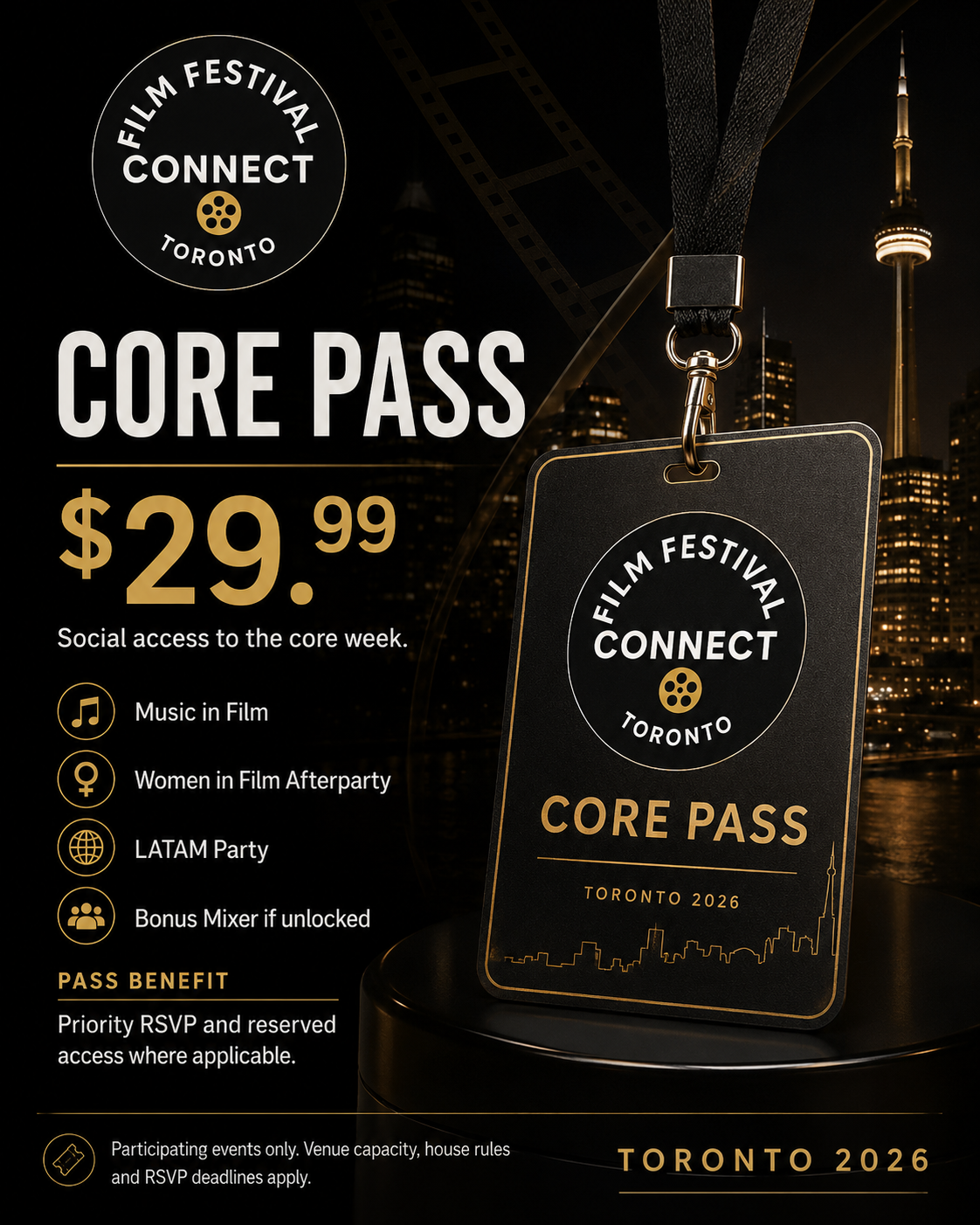 Film Festival Connect 2026 – Core Pass